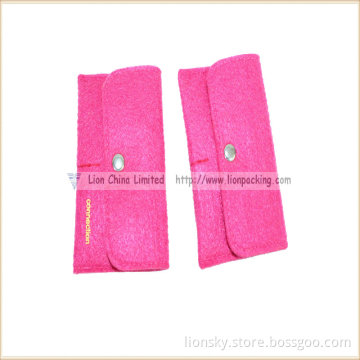 Handmade Cover Wallets Pouch with Button for iPhone 5 5s 5c